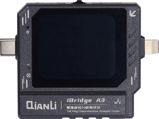 Testeur de service QIANLI iBridge A3, Lightning (8 broches) / USB-C (24 broches)