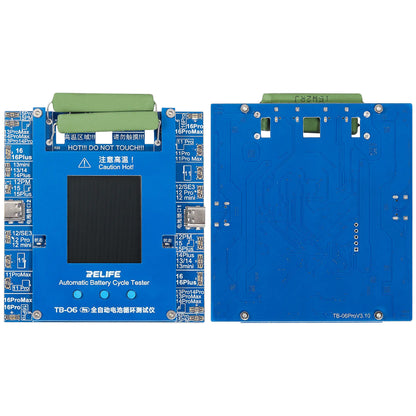 Testeur Service Relife TB-06 Pro pour vérification du nombre de cycles de batterie Apple iPhone 11 - 16 Series