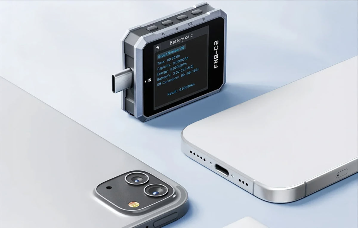 Testeur de tension Fnirsi FNB-C2, USB-C
