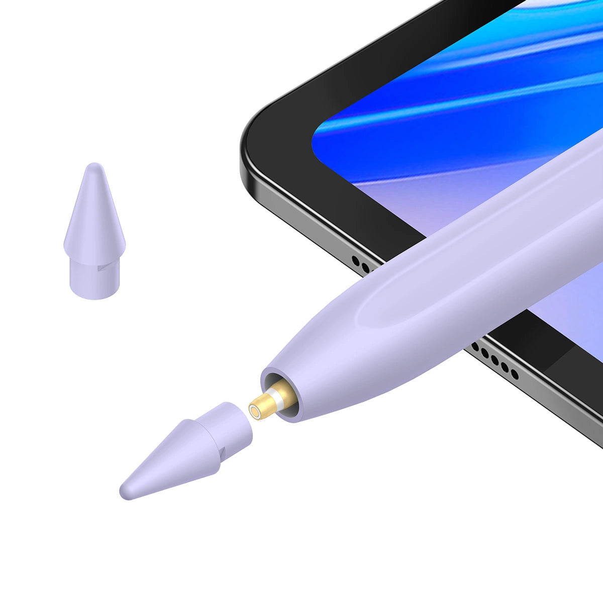 Touch Pen Baseus Smooth Writing 2 Series pour Apple iPad, Version Active Sans Fil, Mauve SXBC060105