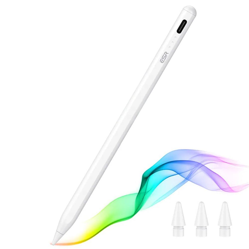 Touch Pen ESR pour Apple iPad, Version Active, Blanc