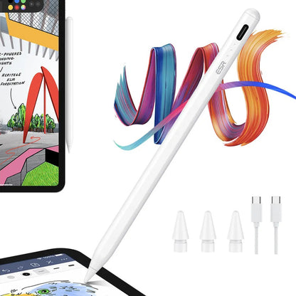 Touch Pen ESR pour Apple iPad, Version Active, Blanc