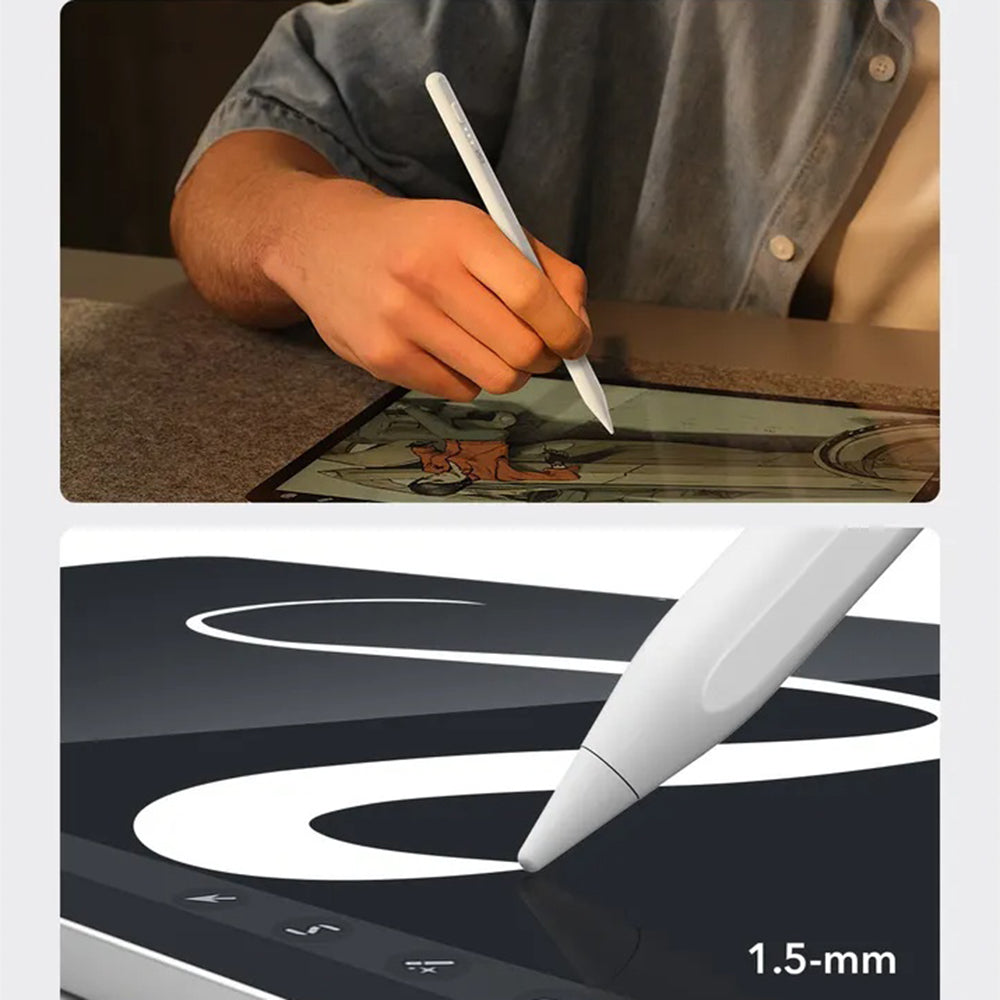 Touch Pen ESR pour Apple iPad, Version Active, Blanc