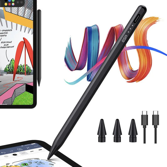 Touch Pen ESR pour Apple iPad, Version Active, Noir