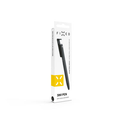 Touch Pen Fixed, 3in1, Schwarz