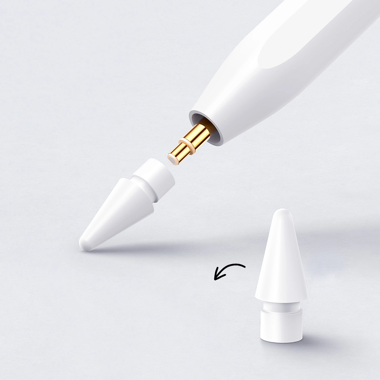 Touch Pen Joyroom JR-X9S Pro für Apple iPad, Active Version, Weiß