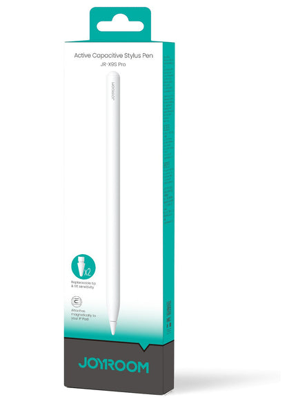 Stylet Joyroom JR-X9S pour Apple iPad, Version Active, Blanc