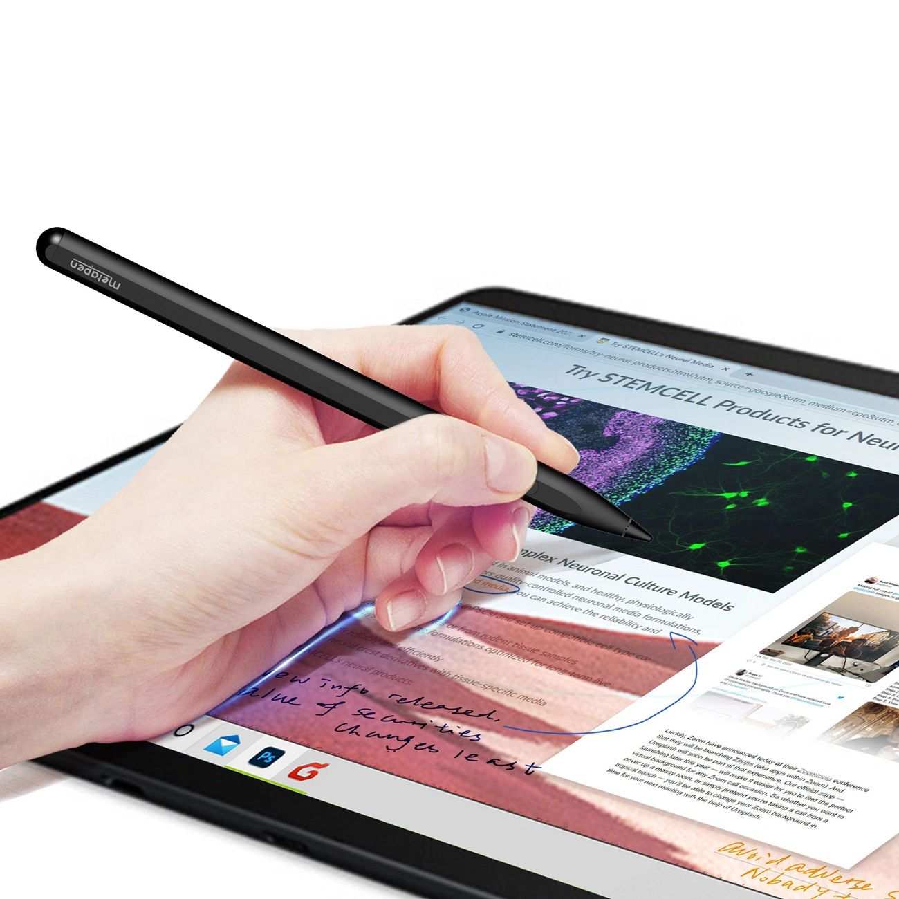 Stylet Metapen M1 pour appareils compatibles MPP, version Active, noir ME-MPP712