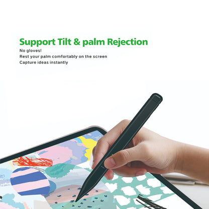 Touch Pen Techsuit F97 pour Microsoft Surface, Version Active, Noir