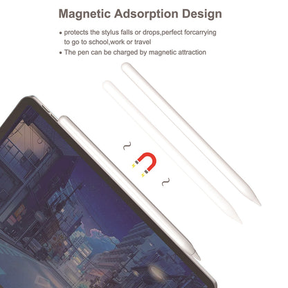 Touch Pen Techsuit M2 pour Apple iPad, Version Active, Blanc