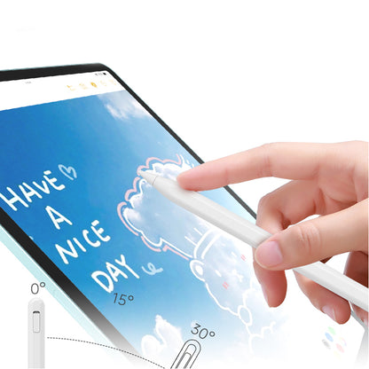 Touch Pen Techsuit V15 für Apple iPad, Aktive Version, Weiß