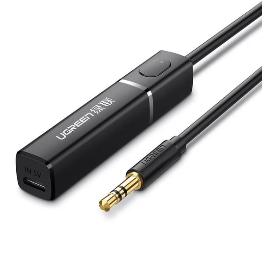 Émetteur Bluetooth UGREEN CM107, AUX, Noir