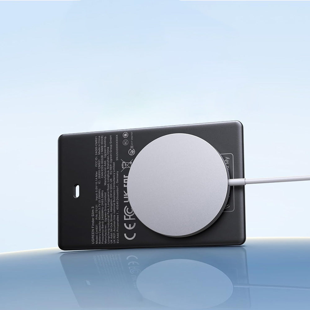 UGREEN SmartTag Smart Finder Slim 3 CM921 pour la série iOS, Noir