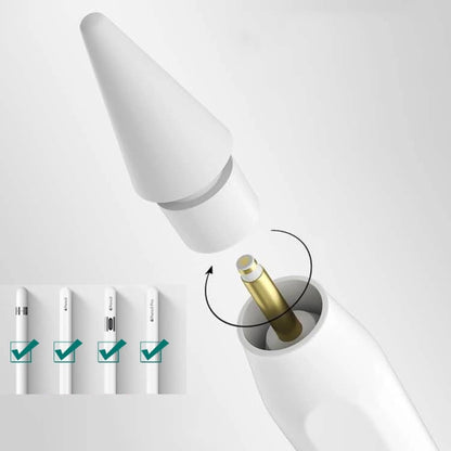 Tech-Protect Touch Pen Spitzen für Apple Pencil Series, 4 Stück Set, Weiß