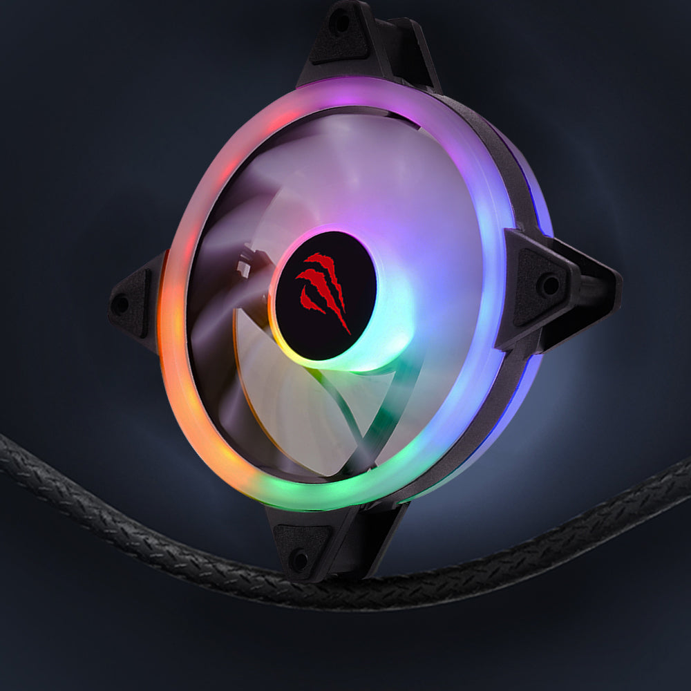 Ventilator HAVIT F2089, 1200RPM, 35dB, 1.32W, Schwarz