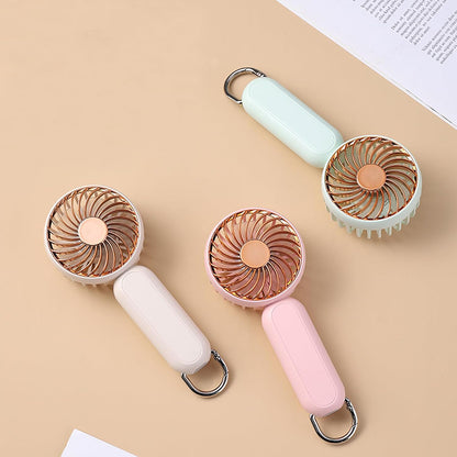Tragbarer Ventilator Techsuit A217, Rosa Gold