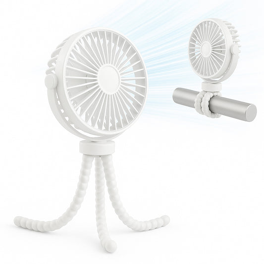 Ventilateur Portable Techsuit VP1, Blanc